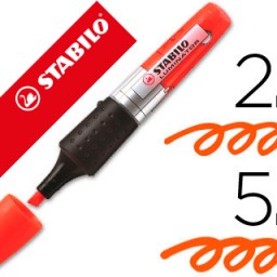 Marcador fluorescente Stabilo Boss Luminator tinta líquida naranja